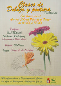 Cartel Clases Pintura