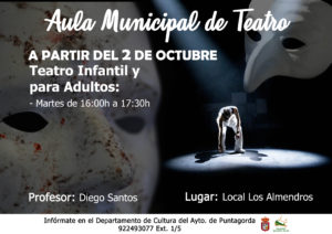 Cartel clases teatro WEB