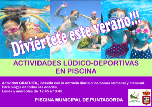 JUEGOS DEPORTIVOS EN PISCINA